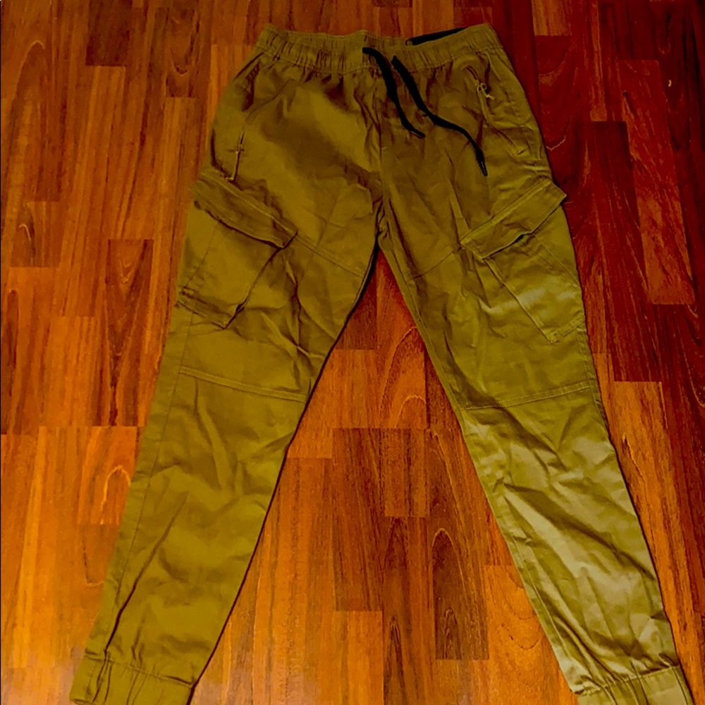 Tan Joggers